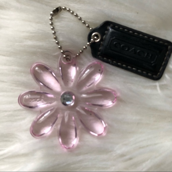 COACH Black Monogram handles and shoulder strap. - Picture 10 of 10